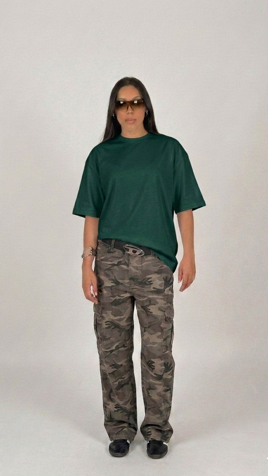 تيشيرت Fawz المميز - قصة Oversize مريحة