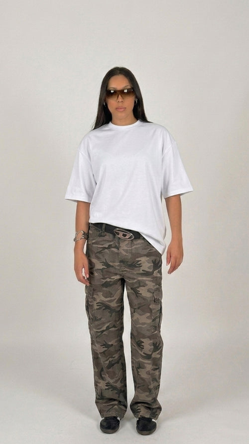 تيشيرت Fawz المميز - قصة Oversize مريحة