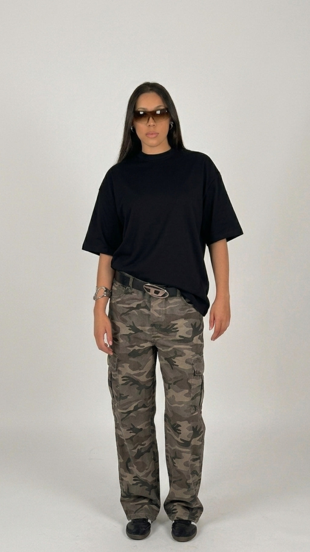 تيشيرت Fawz المميز - قصة Oversize مريحة