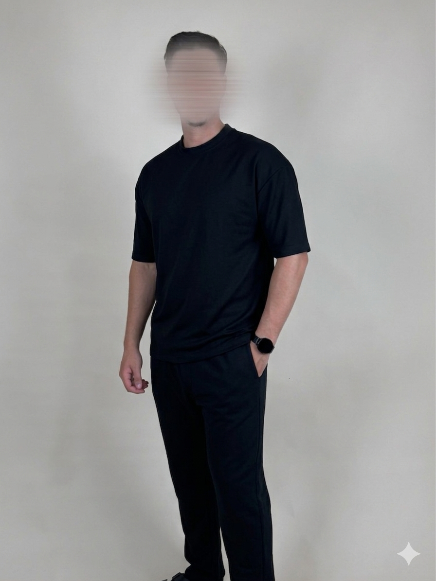تيشيرت Fawz المميز - قصة Oversize مريحة