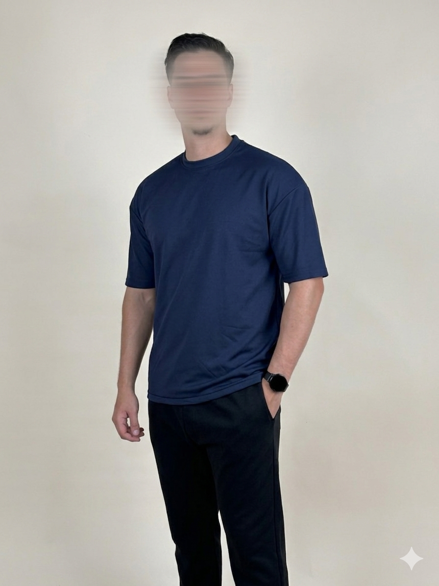 تيشيرت Fawz المميز - قصة Oversize مريحة