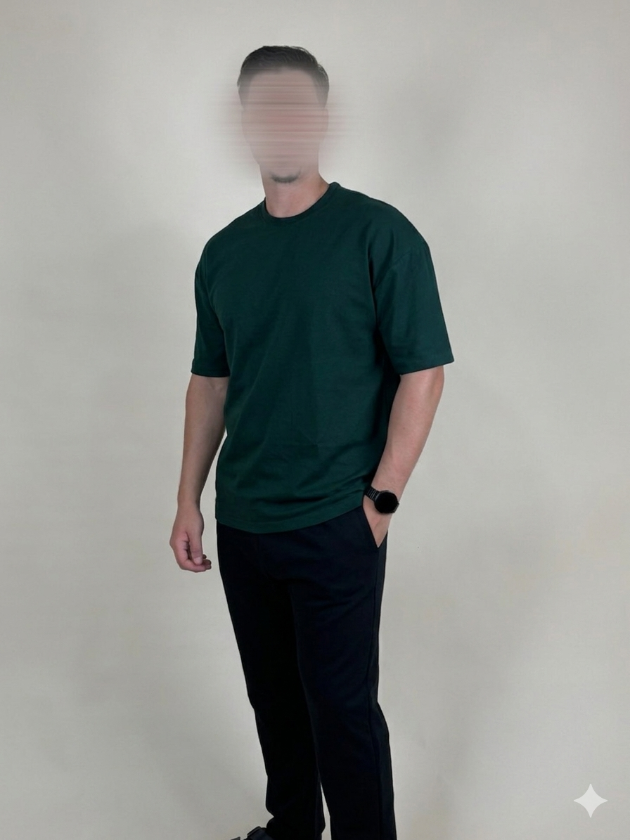 تيشيرت Fawz المميز - قصة Oversize مريحة
