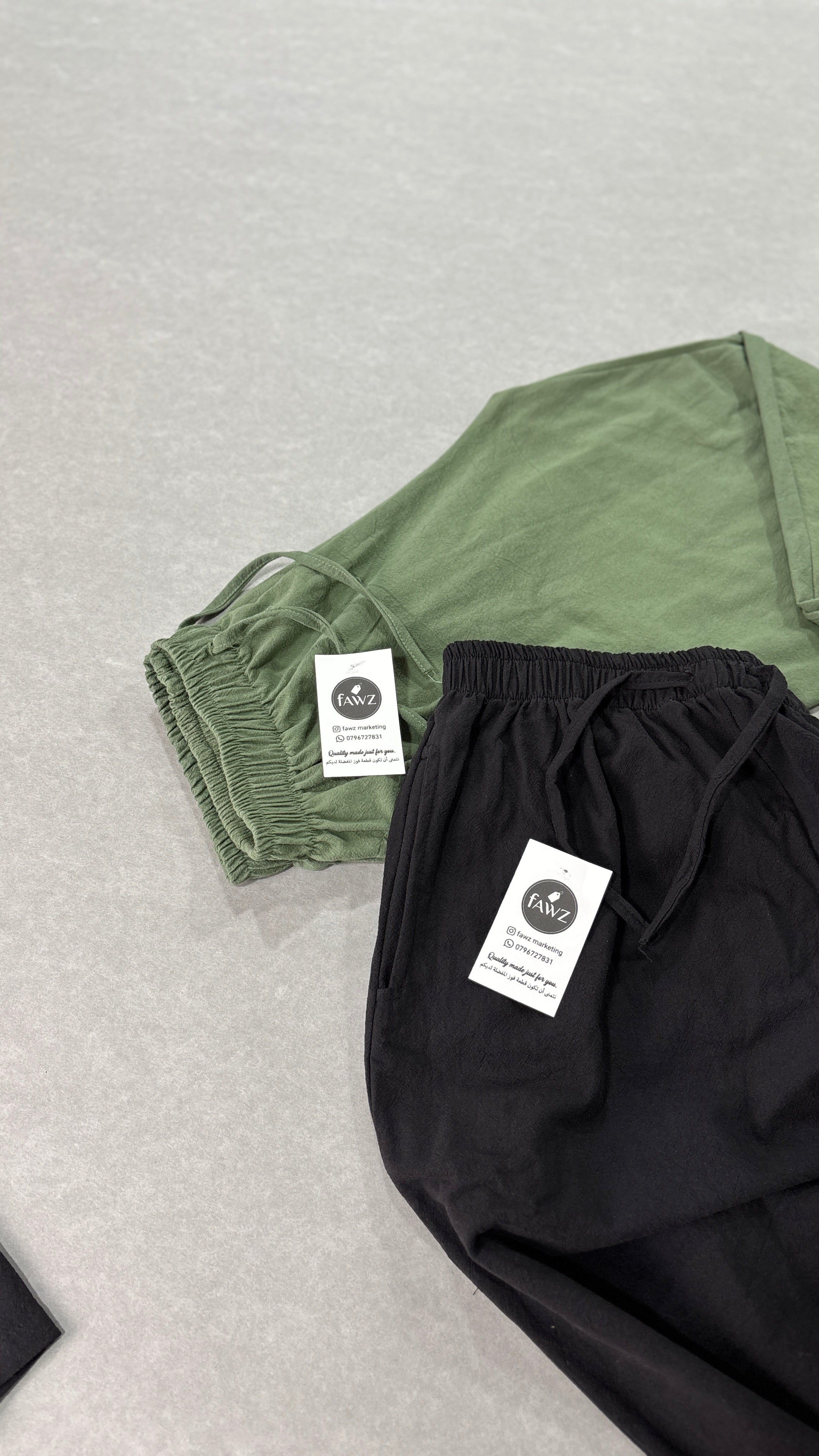 Pantalon lin 100 % coton
