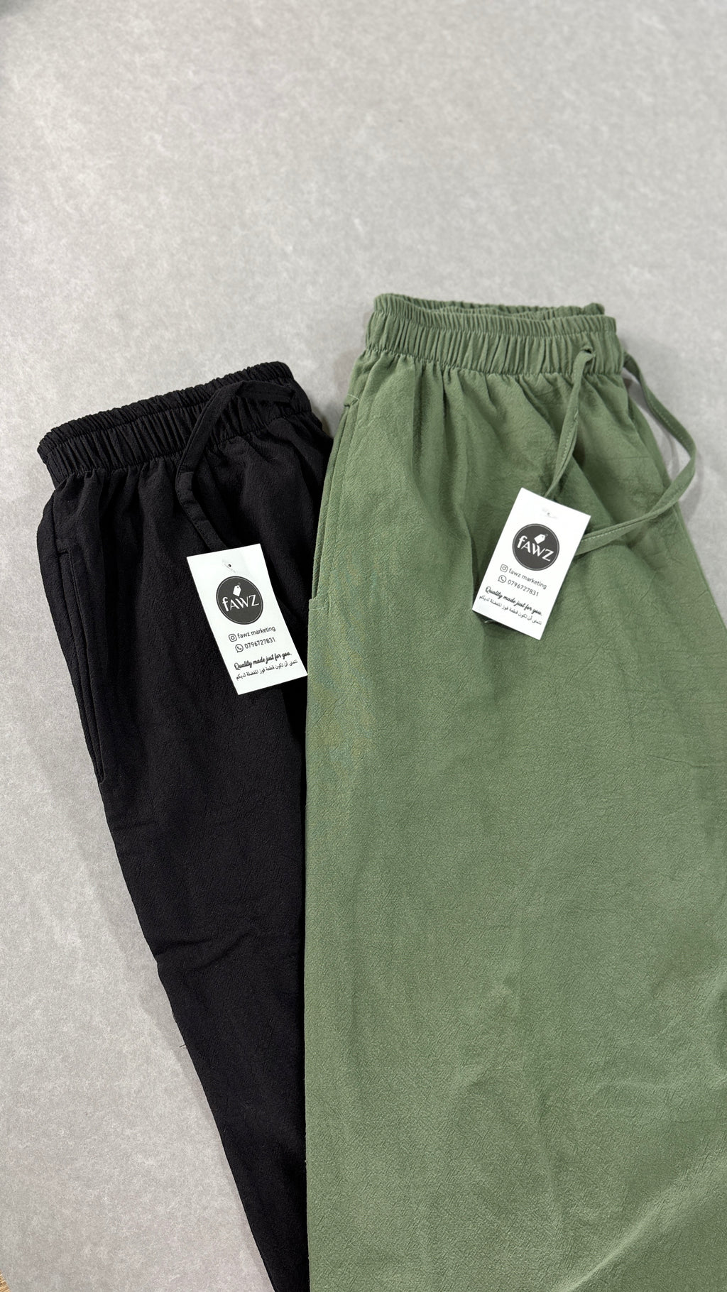 Pantalon lin 100 % coton
