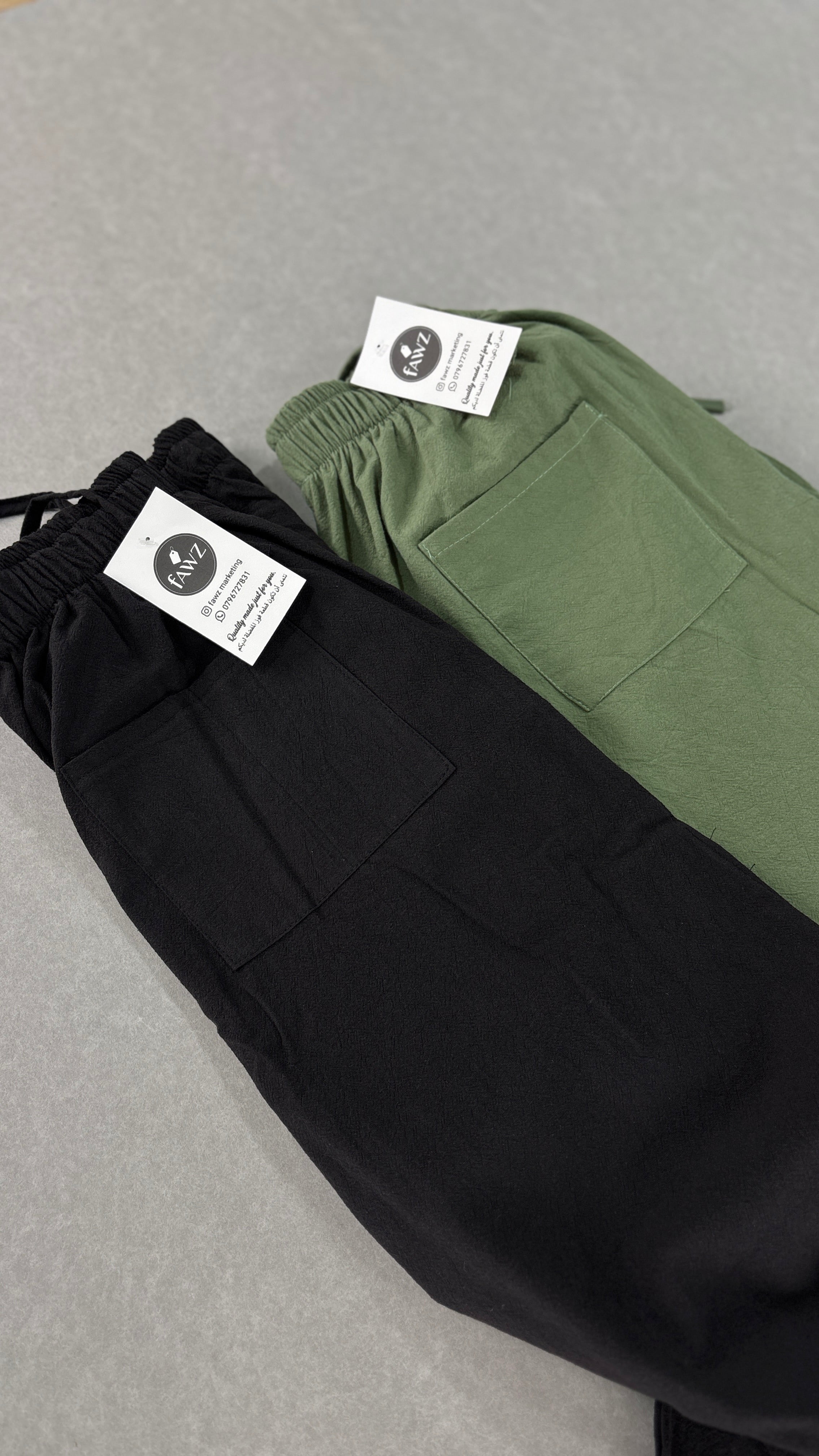 Pantalon lin 100 % coton